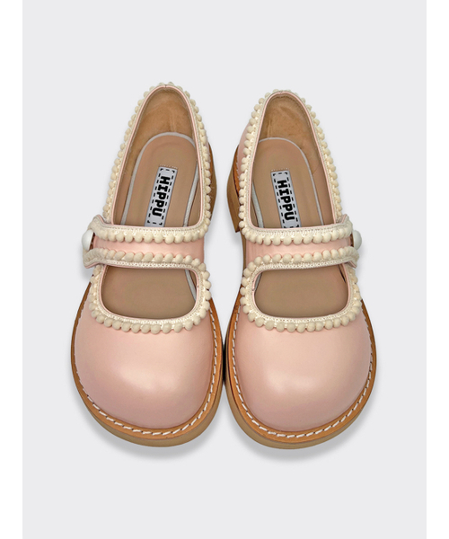 hippu（ヒプ）の「Cherry Jane Women[Pink]（バレエシューズ・レディース・その他・25.5cm/24.5cm/25cm/24cm/23.5cm/22.5cm/23cm/22cm）」の3枚目の写真