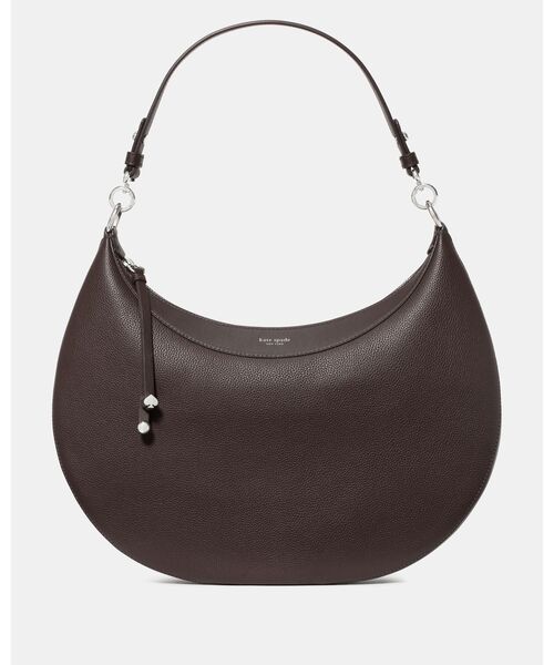 kate spade new york（ケイトスペード ニューヨーク）の「リブ ラージ ショルダー バッグ（ショルダーバッグ・レディース・ブラウン・ONESIZE）」の3枚目の写真
