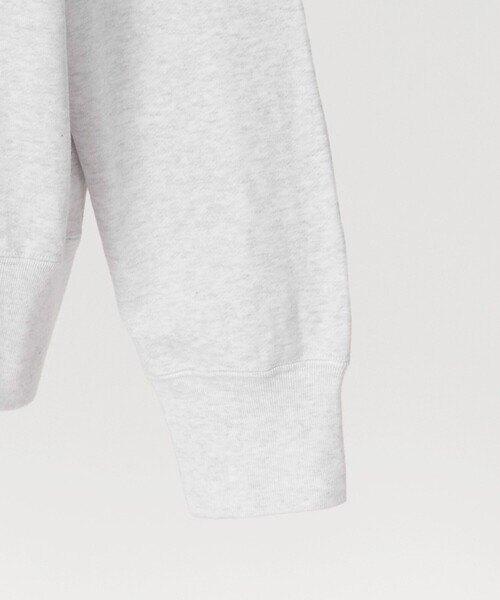 LOEFF(ロエフ)の「<LOEFF> ハーフジップ スウェット UNISEX(スウェット・レディース・ライトグレー・1/0/2)」の4枚目の写真