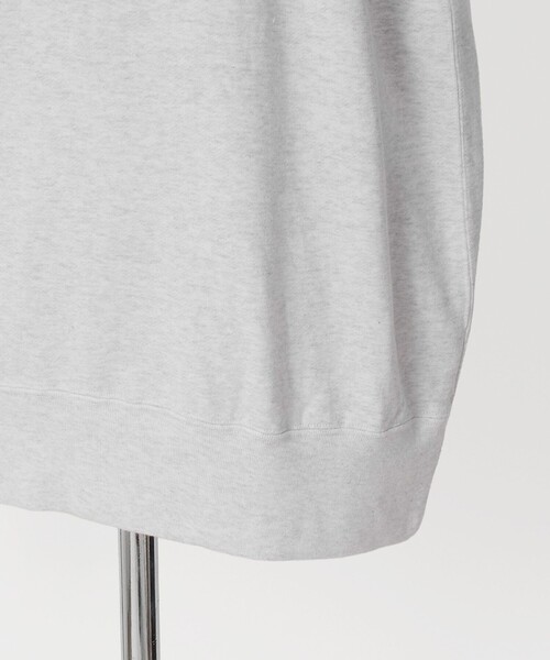 LOEFF(ロエフ)の「<LOEFF> ハーフジップ スウェット UNISEX(スウェット・レディース・ライトグレー・1/0/2)」の5枚目の写真