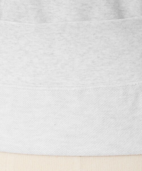 LOEFF(ロエフ)の「<LOEFF> ハーフジップ スウェット UNISEX(スウェット・レディース・ライトグレー・1/0/2)」の6枚目の写真