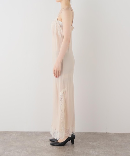 EVERYDAY I LIKE.(エヴリディアイライク)の「*Lace Trimmed Dress(ワンピース・レディース・ベージュ・FREE)」の13枚目の写真