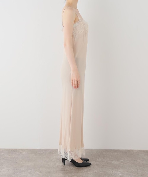 EVERYDAY I LIKE.(エヴリディアイライク)の「*Lace Trimmed Dress(ワンピース・レディース・ベージュ・FREE)」の15枚目の写真