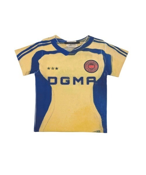 L.H.P(エルエイチピー)の「DOGMA EHKS/ドグマエークス/TROMPE-L'EIL FOOTBALL C-Tee(Tシャツ/カットソー・レディース・イエロー・F)」の8枚目の写真