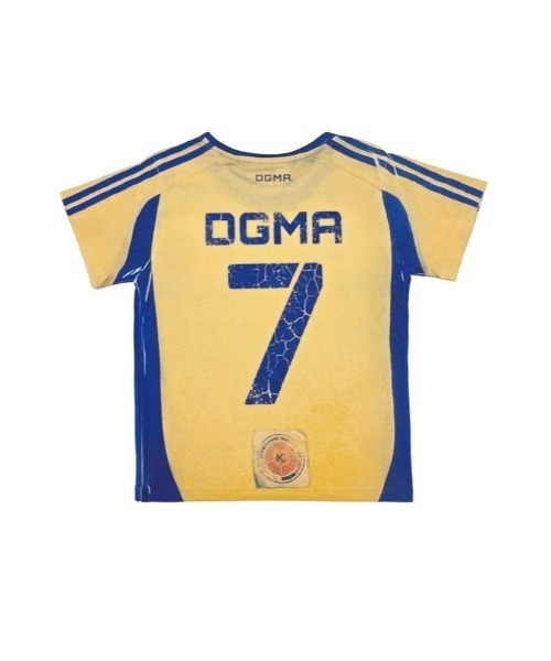 L.H.P(エルエイチピー)の「DOGMA EHKS/ドグマエークス/TROMPE-L'EIL FOOTBALL C-Tee(Tシャツ/カットソー・レディース・イエロー・F)」の9枚目の写真