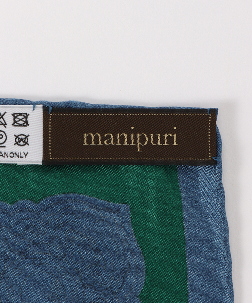 FRAMeWORK(フレームワーク)の「manipuri/マニプリ 88スクエアベルトスカーフ(バンダナ/スカーフ・レディース・ブラウン/グリーン・FREE)」の7枚目の写真