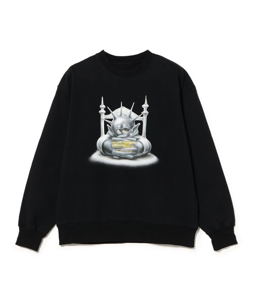 BEAMS T(ビームスティー)の「Ryota Daimon / ART FOR EVERYDAY Crewneck sweat(スウェット・メンズ・ライトグレー/ブラック/ネイビー・MEDIUM/LARGE/X-LARGE/XX-LARGE/X-SMALL)」の2枚目の写真