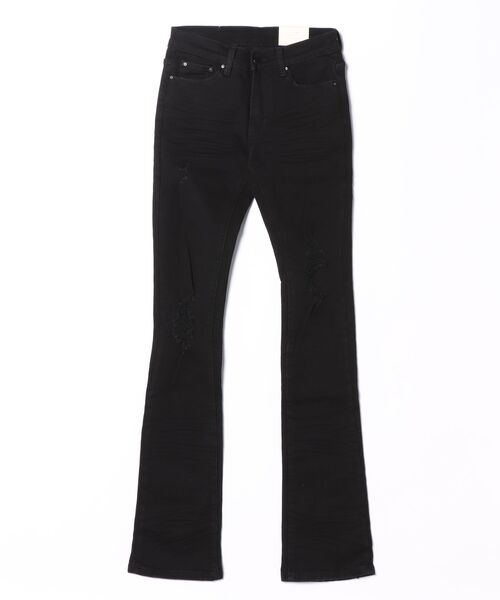 mnml（ミニマル）の「【mnml/ミニマル】X598 SKINNY STACKED DENIM（デニムパンツ・メンズ・ブルー/ブラック系その他/ホワイト/ブラック・X-LARGE/LARGE/MEDIUM/SMALL）」の3枚目の写真