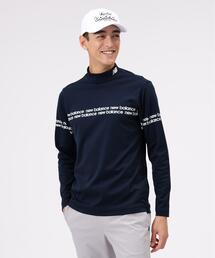 長袖 モックネック プルオーバー (MENS)
