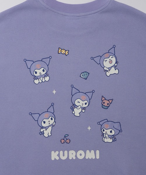 sanrio(サンリオ)の「【SANRIO/サンリオ】裏起毛 アソートプリント ワイド クルーネックスウェット(スウェット・レディース・サックスブルー/イエロー/ライトパープル/オートミール・M/L)」の22枚目の写真