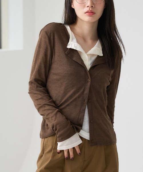 model：163cm / size：F