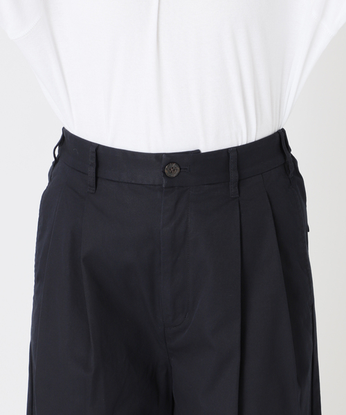 JOURNAL STANDARD relume（ジャーナルスタンダード　レリューム）の「2タックバレルレッグコットンパンツ（その他パンツ・レディース・ベージュ/ネイビー・38/36）」の21枚目の写真