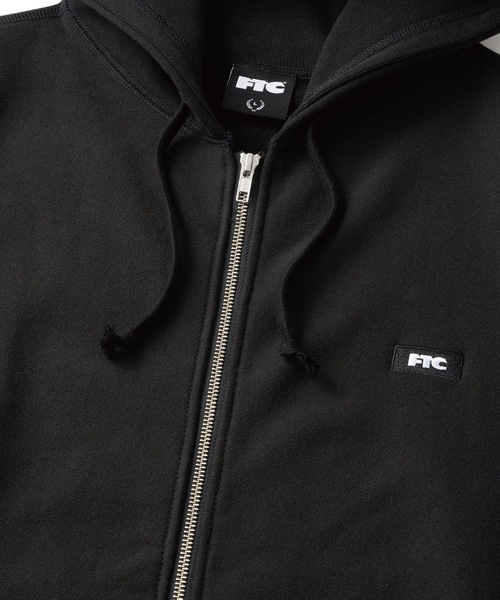 FTC（エフティーシー）の「SMALL BOX LOGO ZIP UP HOODY（パーカー・メンズ・ブラック/グレー/ネイビー/カモフラージュ・MEDIUM/LARGE/X-LARGE）」の5枚目の写真