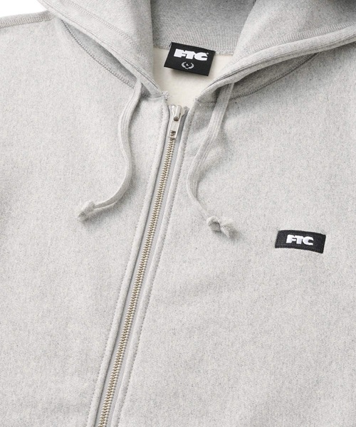 FTC（エフティーシー）の「SMALL BOX LOGO ZIP UP HOODY（パーカー・メンズ・ブラック/グレー/ネイビー/カモフラージュ・MEDIUM/LARGE/X-LARGE）」の8枚目の写真