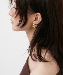 【LARUTA】ワイドフープピアス