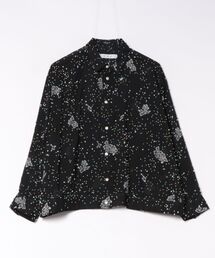 星空パピリオカットジャカードシャツ