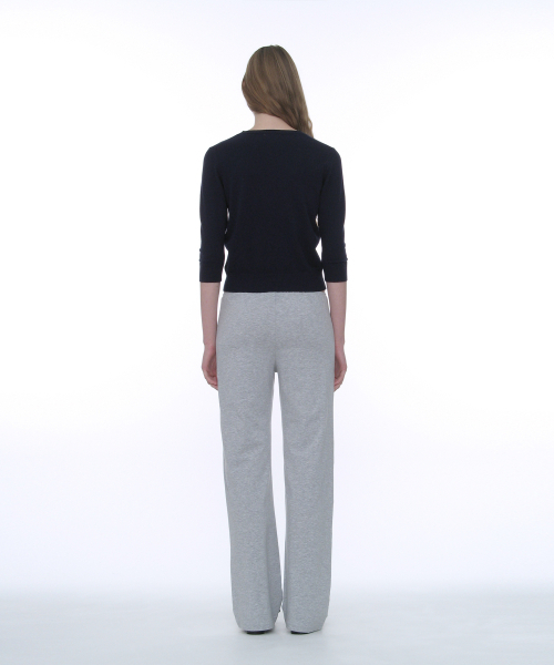 PARTIMENTO WOMEN（パルティメントウィメン）の「PWC ボタンデザインイージーパンツ_メランジ（その他パンツ・レディース・その他・SMALL/MEDIUM/LARGE）」の4枚目の写真