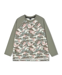 レディース ナグランパターン長袖Tシャツ