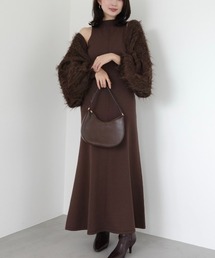 ファーライクボレロセットワンピース