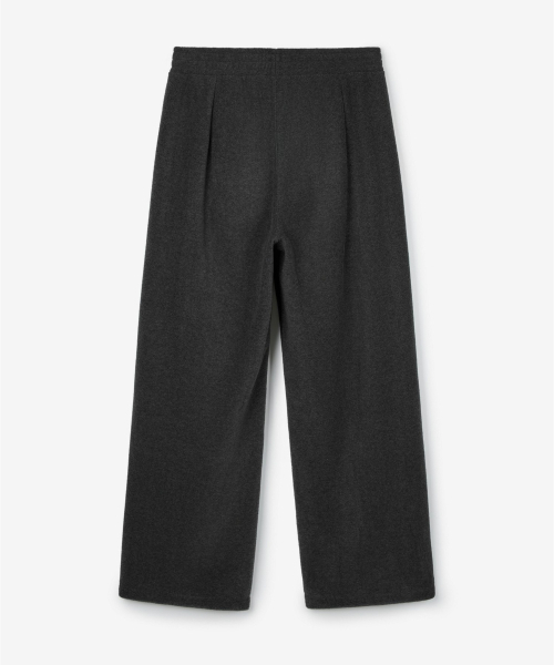 TNGT(ティーエヌジーティー)の「Fleece Wide-Leg Pants (Dark Grey) TNPA6F112CG(スウェットパンツ・メンズ・その他・SMALL/MEDIUM/LARGE/X-LARGE/X-SMALL)」の3枚目の写真