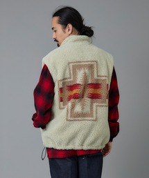 PENDLETON/ペンドルトン ジャガードボアリバーシブルベスト