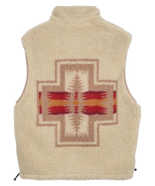 PENDLETON(ペンドルトン)の「PENDLETON/ペンドルトン ジャガードボアリバーシブルベスト(ベスト・メンズ・ベージュ/ネイビー/ブラック・SMALL/LARGE/MEDIUM)」の17枚目の写真