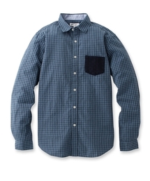 THE SHOP TK  | ギンガムチェックカジュアルシャツ(シャツ/ブラウス)