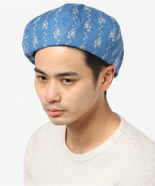 ALDIES（アールディーズ）の「Cult Beret カルト ベレー帽（ハンチング/ベレー帽・メンズ・ネイビー/ライトブルー/ブルー・FREE）」の3枚目の写真