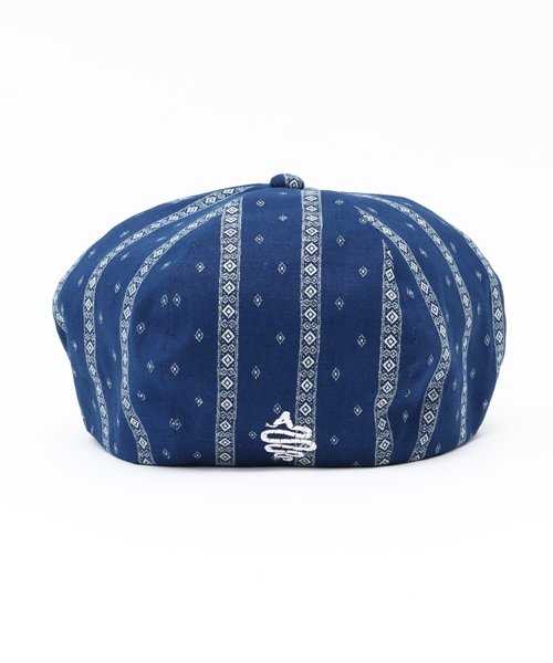 ALDIES（アールディーズ）の「Cult Beret カルト ベレー帽（ハンチング/ベレー帽・メンズ・ネイビー/ライトブルー/ブルー・FREE）」の5枚目の写真