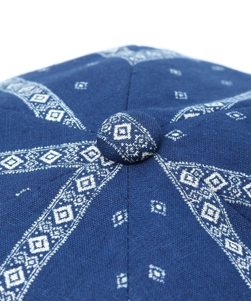 ALDIES（アールディーズ）の「Cult Beret カルト ベレー帽（ハンチング/ベレー帽・メンズ・ネイビー/ライトブルー/ブルー・FREE）」の10枚目の写真