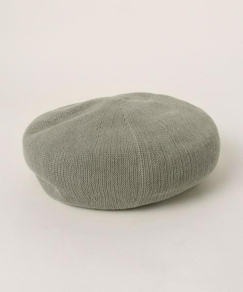 Another Edition（アナザーエディション）の「サマーベレー帽/AEBFC Summer BRT（ハンチング/ベレー帽・レディース・ライトグレー/ベージュ・FREE）」の4枚目の写真