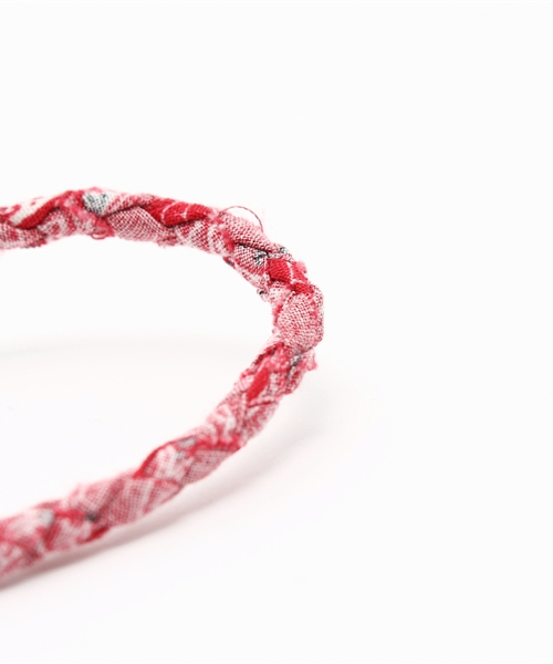 RAGEBLUE（レイジブルー）の「バンダナネックレス/727598（ネックレス・メンズ・レッド/ネイビー・FREE）」の5枚目の写真