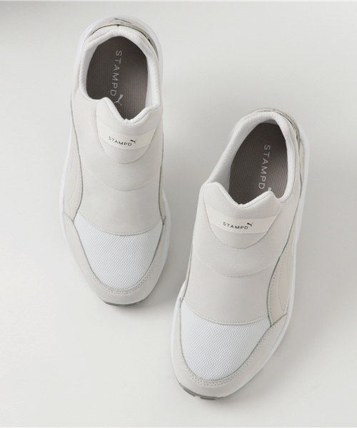 PUMA（プーマ）の「TRINOMIC SOCK NM X STAMPD（スニーカー・メンズ・ホワイト/グリーン・25.0cm/27.0cm/29.0cm/28.0cm/26.0cm）」の11枚目の写真