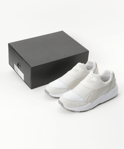 PUMA（プーマ）の「TRINOMIC SOCK NM X STAMPD（スニーカー・メンズ・ホワイト/グリーン・25.0cm/27.0cm/29.0cm/28.0cm/26.0cm）」の12枚目の写真