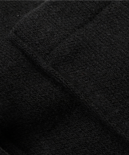 CHUBBYGANG(チャビーギャング)の「ビッグシルエットカーディガン(カーディガン/ボレロ・キッズ・ブラック/チャコール・140/110/160/130/100/120/150)」の9枚目の写真