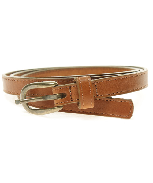 BEAUTY&YOUTH UNITED ARROWS（ビューティーアンドユースユナイテッドアローズ）の「BY レザーロングベルト　◆（ベルト・レディース・ブラック/ブラウン/レッド/ダークブラウン/オレンジ/ライム/ワインレッド/マスタード・フリー）」の4枚目の写真