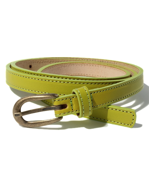 BEAUTY&YOUTH UNITED ARROWS（ビューティーアンドユースユナイテッドアローズ）の「BY レザーロングベルト　◆（ベルト・レディース・ブラック/ブラウン/レッド/ダークブラウン/オレンジ/ライム/ワインレッド/マスタード・フリー）」の5枚目の写真