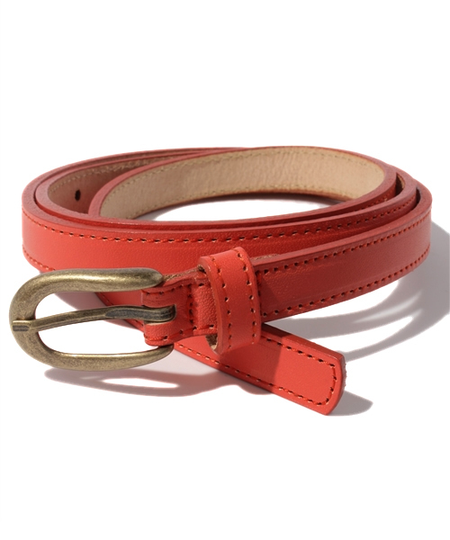 BEAUTY&YOUTH UNITED ARROWS（ビューティーアンドユースユナイテッドアローズ）の「BY レザーロングベルト　◆（ベルト・レディース・ブラック/ブラウン/レッド/ダークブラウン/オレンジ/ライム/ワインレッド/マスタード・フリー）」の8枚目の写真