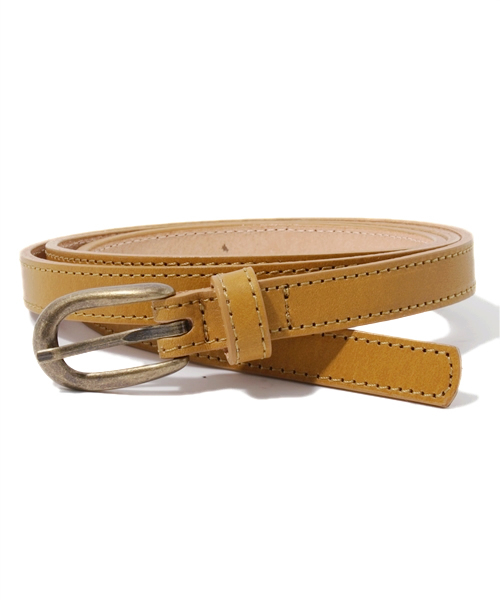 BEAUTY&YOUTH UNITED ARROWS（ビューティーアンドユースユナイテッドアローズ）の「BY レザーロングベルト　◆（ベルト・レディース・ブラック/ブラウン/レッド/ダークブラウン/オレンジ/ライム/ワインレッド/マスタード・フリー）」の6枚目の写真