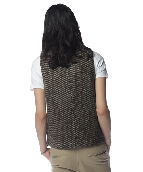 FRANK LEDER（フランクリーダー）の「FRANK LEDER NETTLE VEST（ベスト・メンズ・ダークブラウン・X-SMALL/SMALL/MEDIUM）」の3枚目の写真