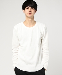 Blue Standard  | ワッフルクルーネックロンＴ(Tシャツ/カットソー)