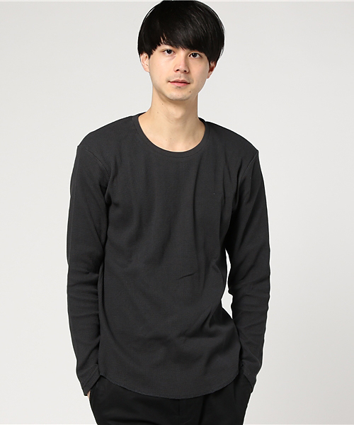 Blue Standard （ブルースタンダード）の「ワッフルクルーネックロンT