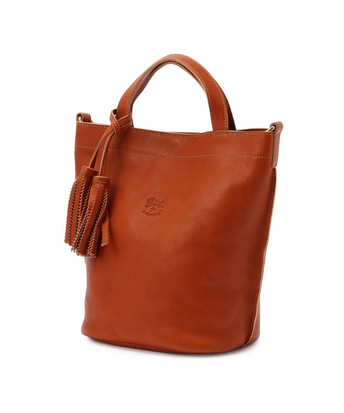 IL BISONTE(イルビゾンテ)の「IL BISONTE / ORIGINAL LEATHER / ハンドバッグ(ハンドバッグ・レディース・ブラック/ダークブラウン/ナチュラル/ライトブラウン/ネイビー/グレー/オリーブ/グリーン/レッド/レンガ・FREE)」の12枚目の写真