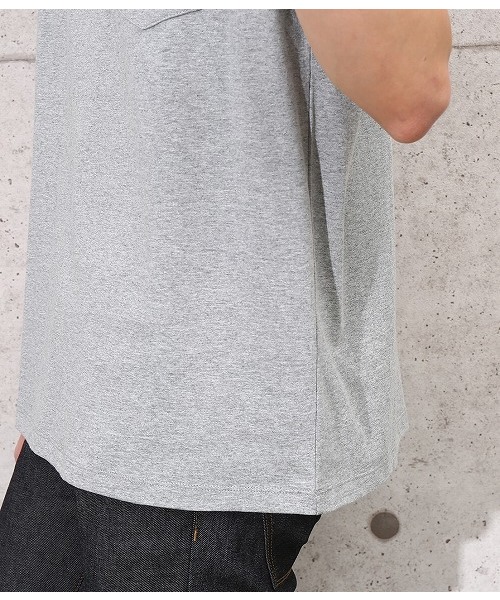 ADAM ET ROPE'（アダムエロペ）の「ヘビークルーネックTシャツ（Tシャツ/カットソー・メンズ・ネイビー/ホワイト/グレー/ダークブラウン・S/L/M）」の14枚目の写真