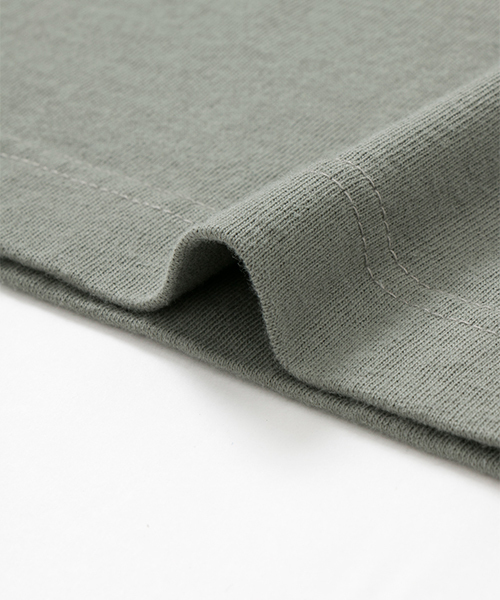 WORK NOT WORK URBAN RESEARCH（ワークノットワークアーバンリサーチ）の「WORK NOT WORK　ヘビーコットン刺繍ポケットTシャツ（Tシャツ/カットソー・メンズ・オフホワイト/カーキ/ネイビー・MEDIUM/SMALL/LARGE）」の21枚目の写真