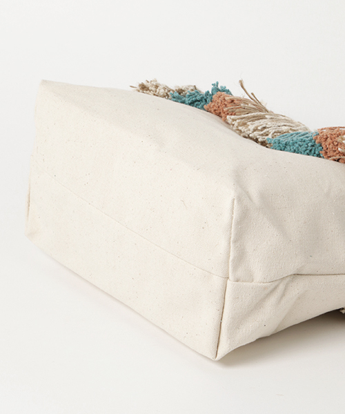 Lilas Campbell（リラキャンベル）の「【Lilas Campbell】リラキャンベル キャンバスタッセルバッグ （トートバッグ・レディース・ライトブルー/パープル/ダークグリーン・ONE SIZE）」の7枚目の写真