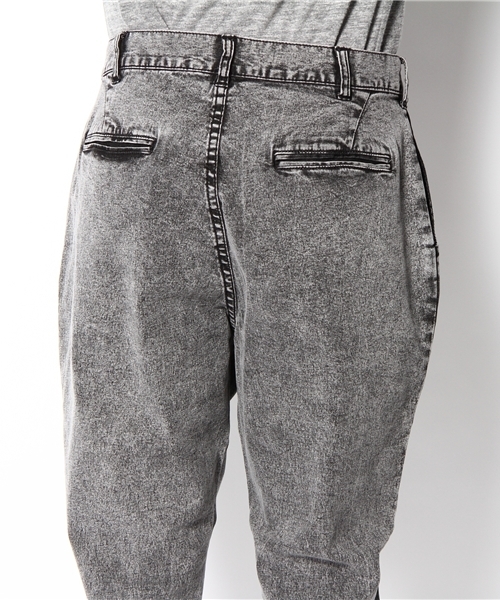 WEGO（ウィゴー）の「ケミカルデニムパンツ（デニムパンツ・メンズ・ブラック/ブルー・MEDIUM/LARGE）」の6枚目の写真