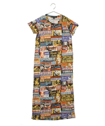 JOEY HYSTERIC | HYS STORE SIGNS総柄 OP(ワンピース)