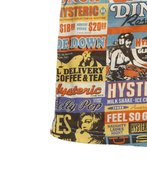 JOEY HYSTERIC(ジョーイヒステリック)の「HYS STORE SIGNS総柄 OP(ワンピース・キッズ・マルチ・X-SMALL/SMALL/MEDIUM)」の5枚目の写真