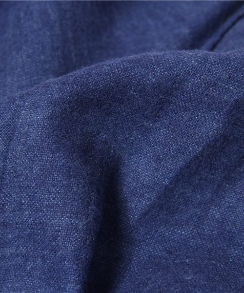 BEAMS BOY（ビームスボーイ）の「BEAMS BOY / リネン起毛サーキュラー（スカート・レディース・ベージュ/ブルー・ONE SIZE）」の10枚目の写真